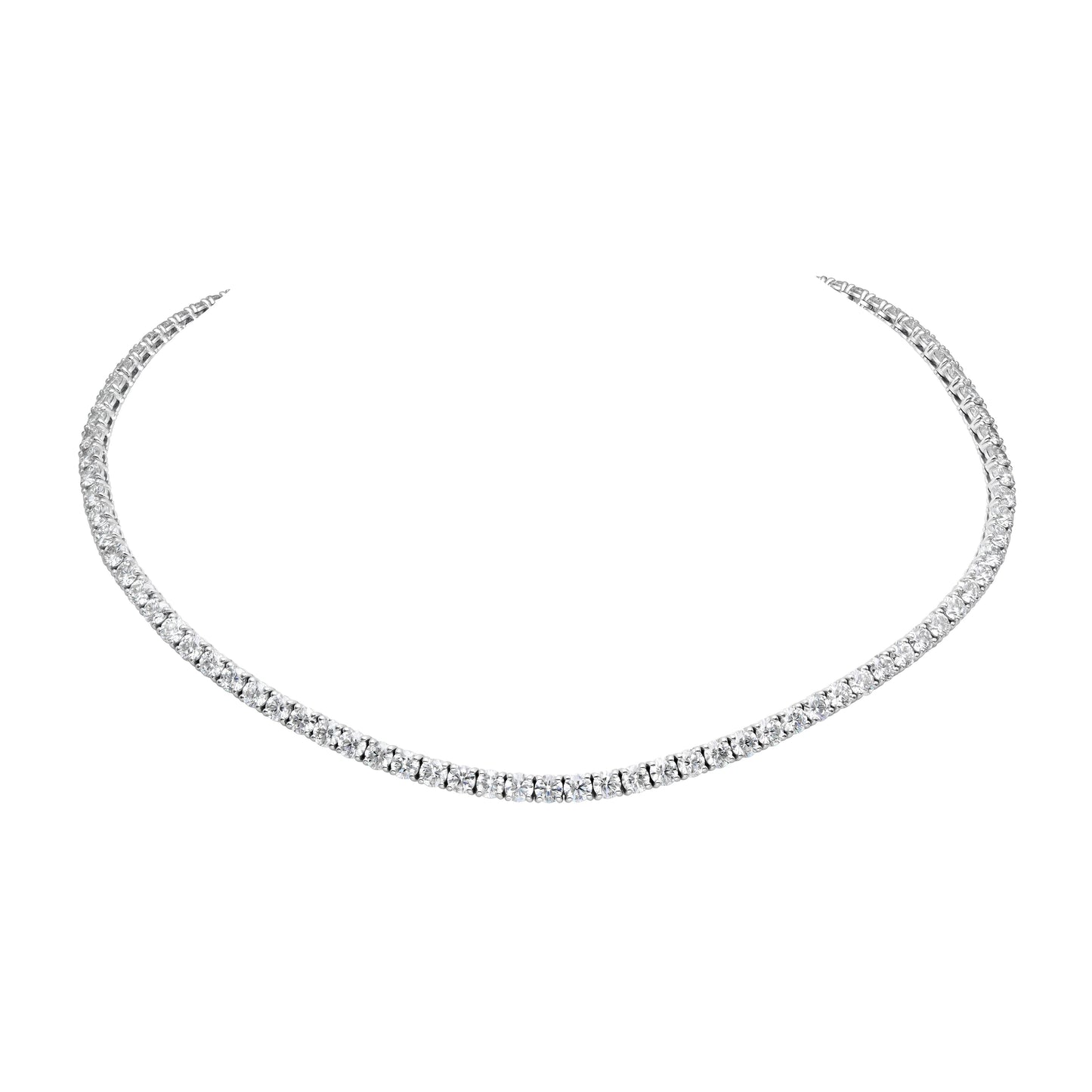 Lightweight Tennis Necklace