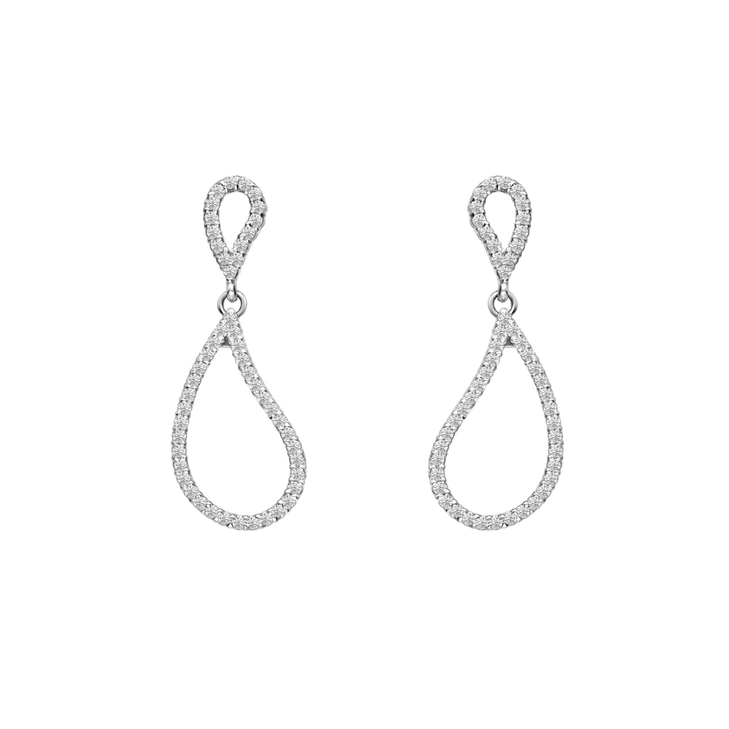 Double Teardrop Earrings