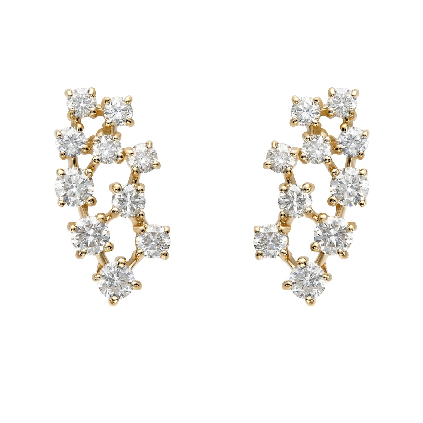 Cluster Grape Earrings