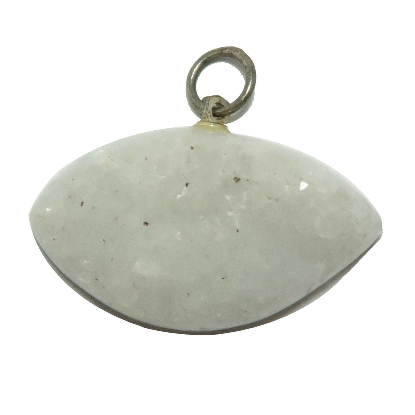 Druzy Quartz Pendant Third Eye Soul Spark Stone