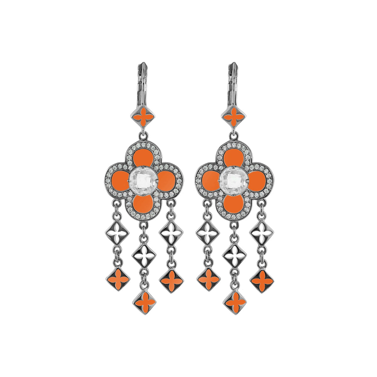 Floral Knight Earrings