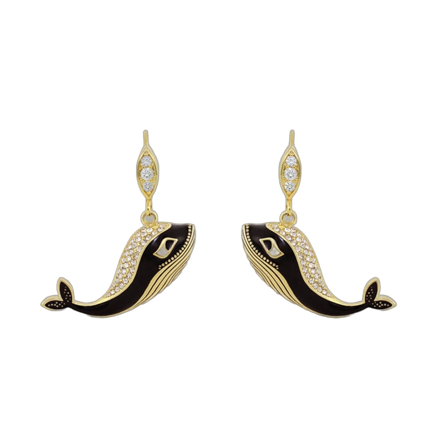 Eau Whale Earrings