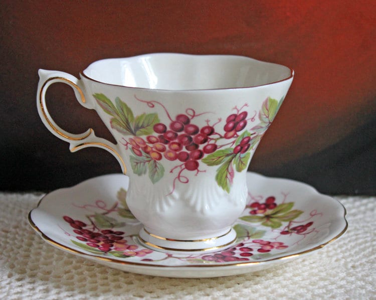 Vintage Royal Albert Bone China Tea Cup and Saucer: Primrose Friendship Series