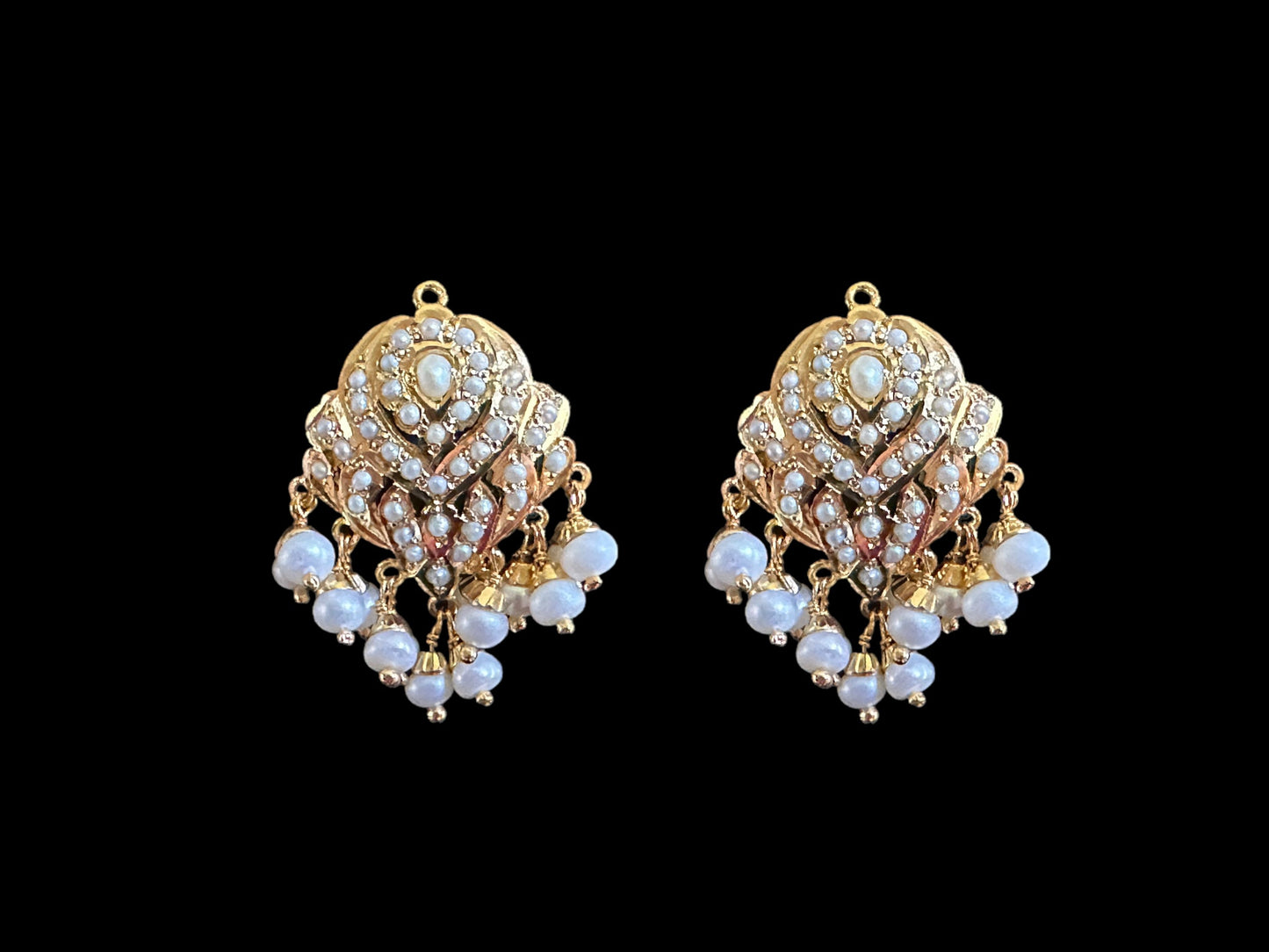 Fresh water pearl gold plated silver pendant set ( SHIPS IN 5 WEEKS )