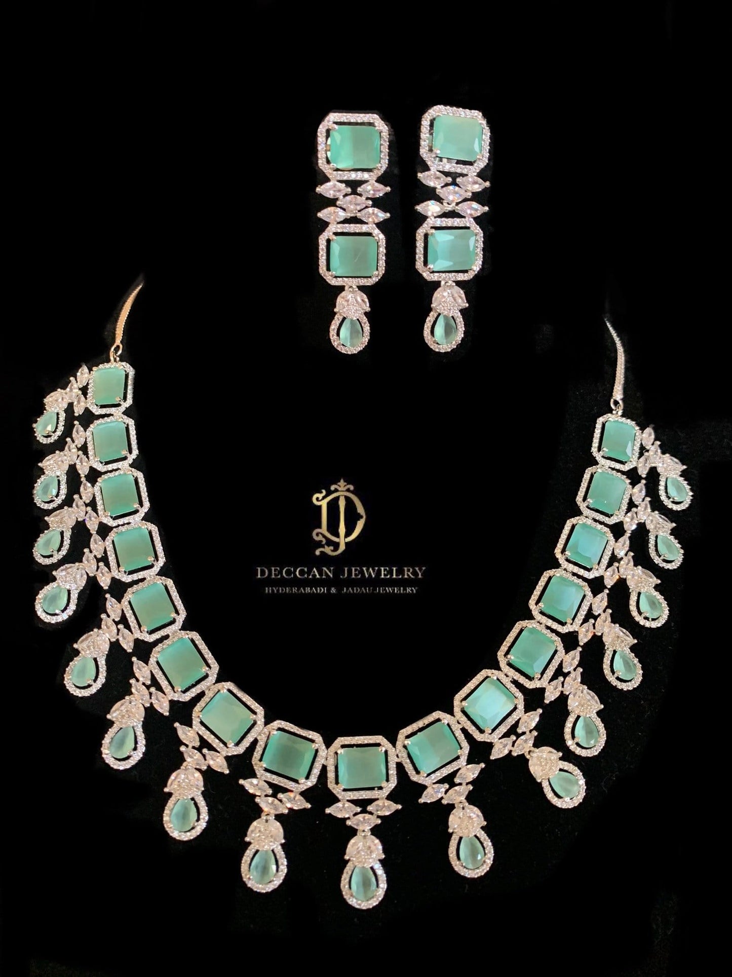 NS120 Serah cz set in mint green (READY TO SHIP)