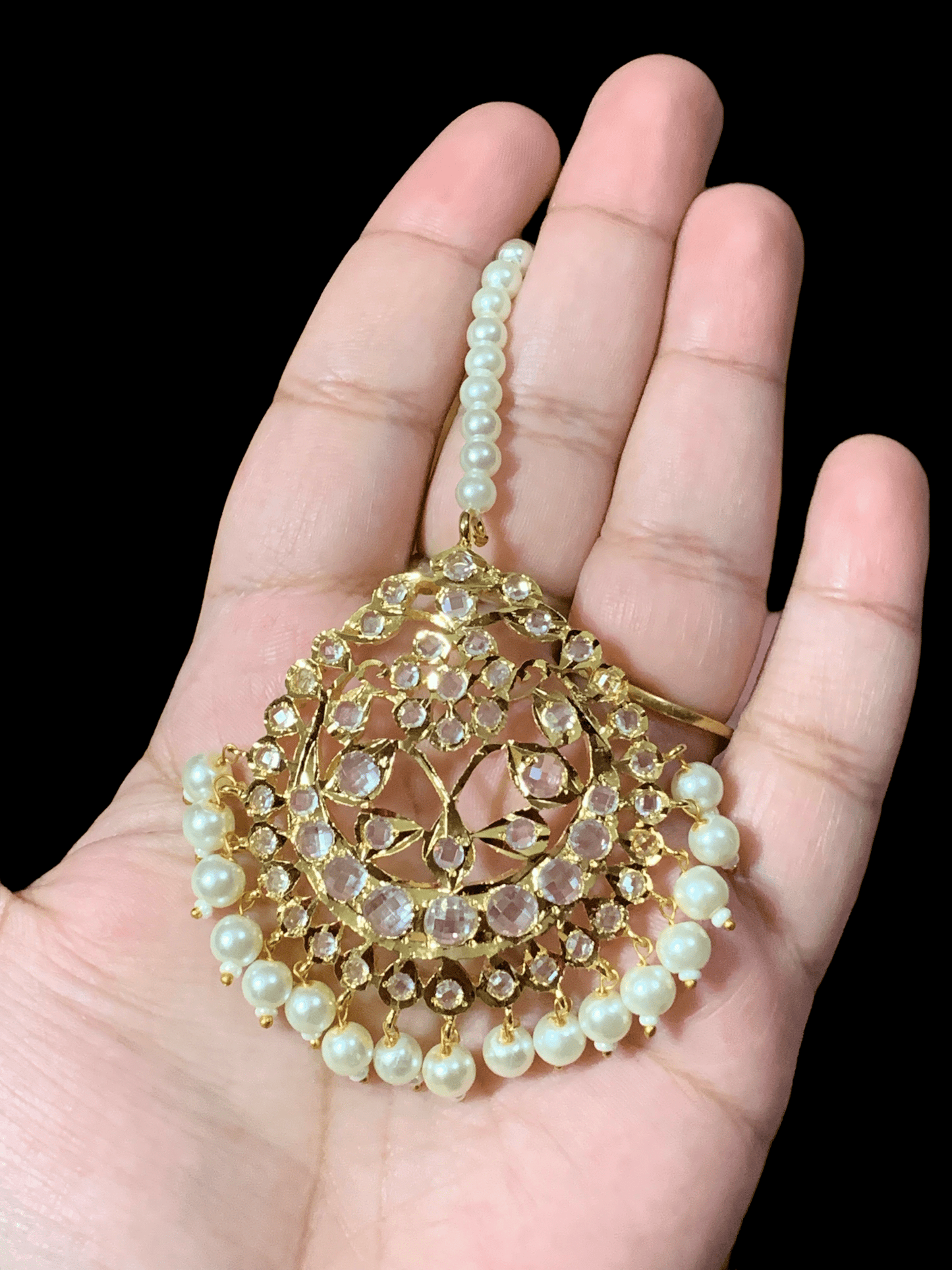 DJTK15 Zuha tika In shell pearls ( READY TO SHIP )