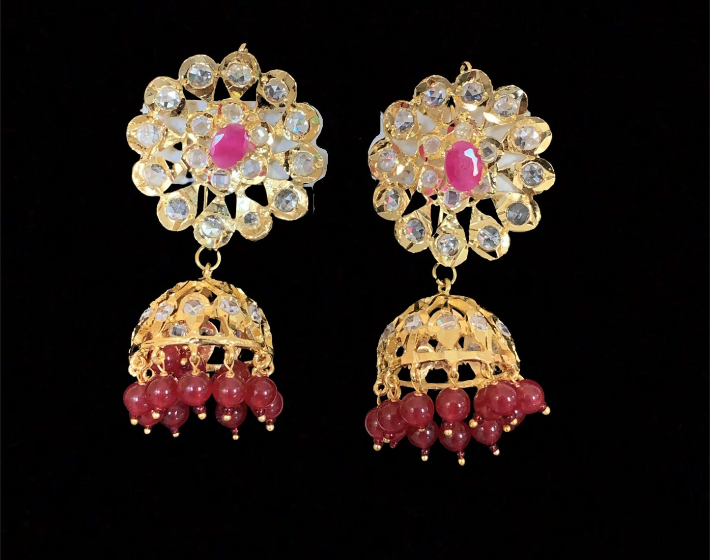 NS23 Aleezay ruby SET ( READY TO SHIP )