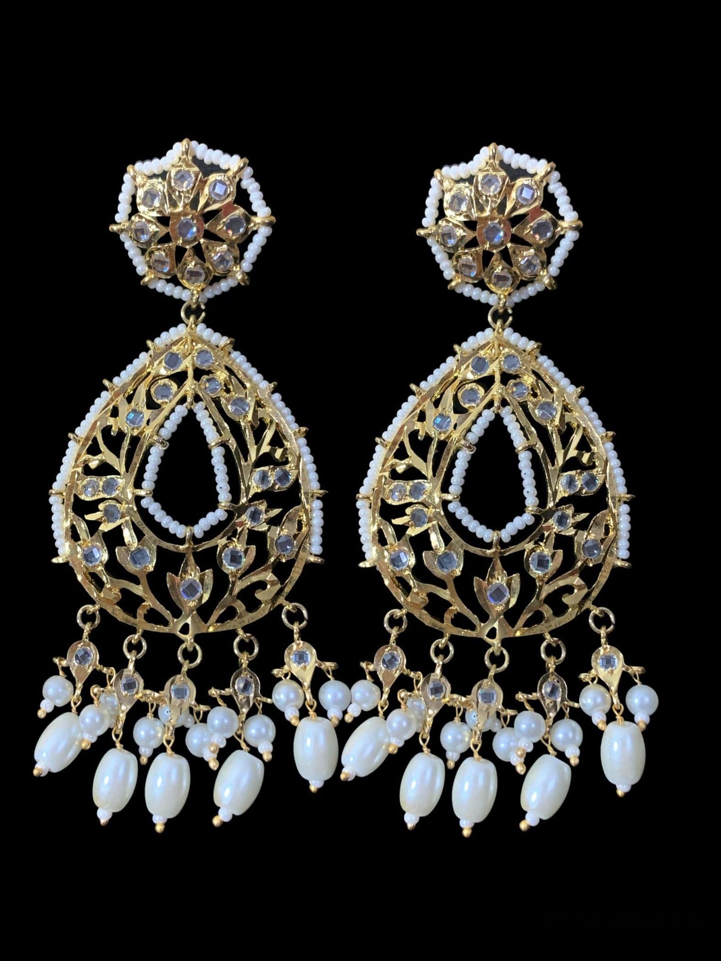 LN77 Adhira ranihaar (shell pearls ) (SHIPS IN 3 WEEKS )