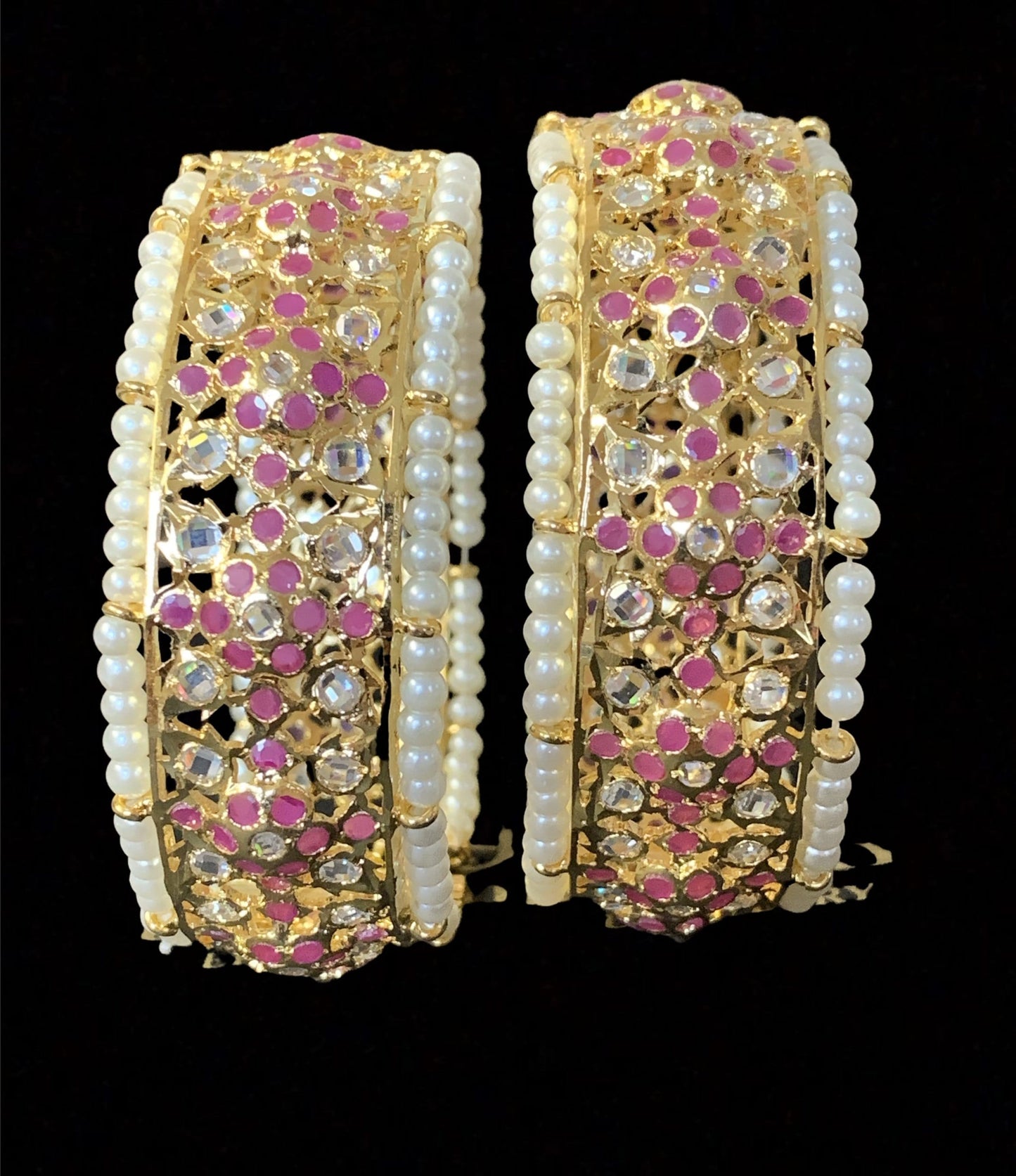 B135 Azmah Bangles in ruby ( READY TO SHIP )