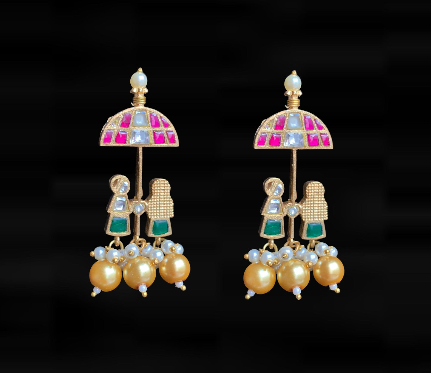 Khushboo bridal choker with earrings ( READY TO SHIP )