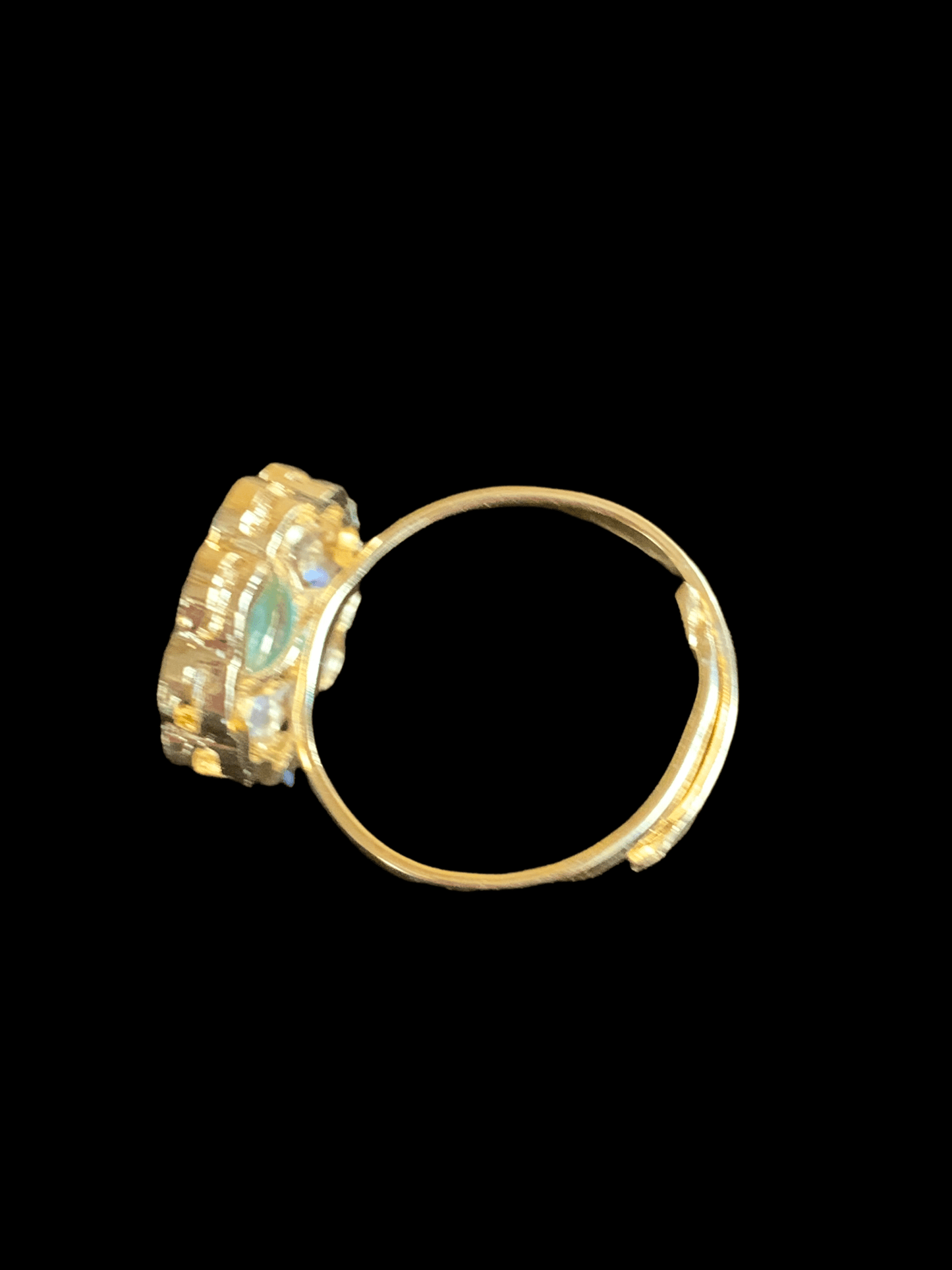DJR46 Hyderabadi ruby ring ( READY TO SHIP )