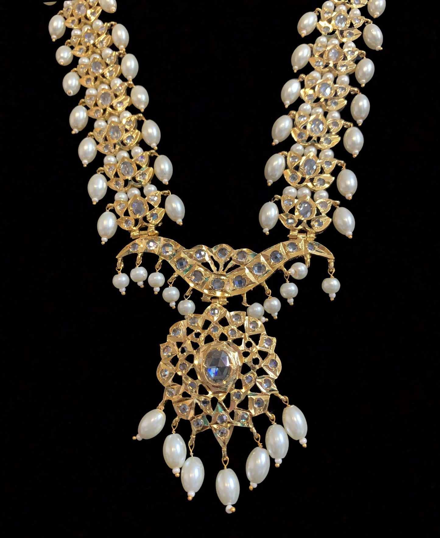 LN80 Asif jaahi haar in shell pearls ( READY TO SHIP )