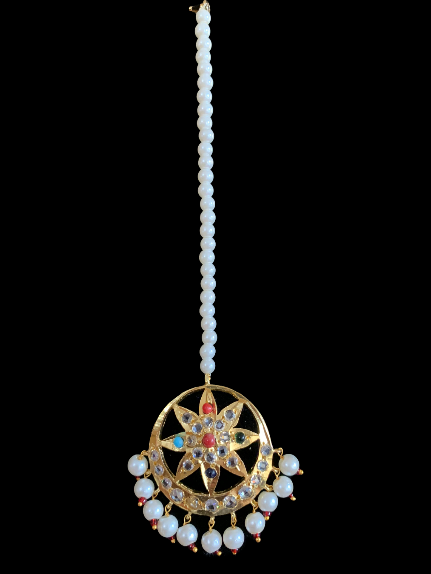 DJTK159 Akbari tika in Navratan (READY TO SHIP)