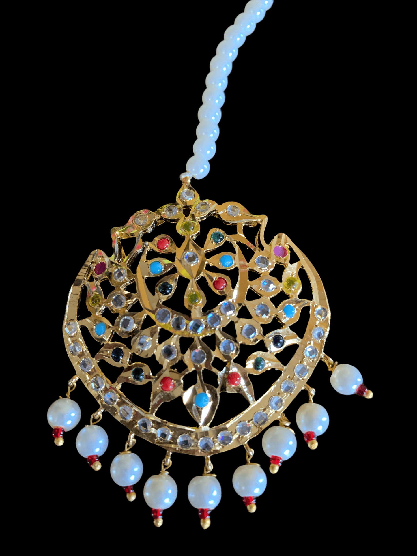 DJTK118 Shana tika / tikka In navratan ,( READY TO SHIP )