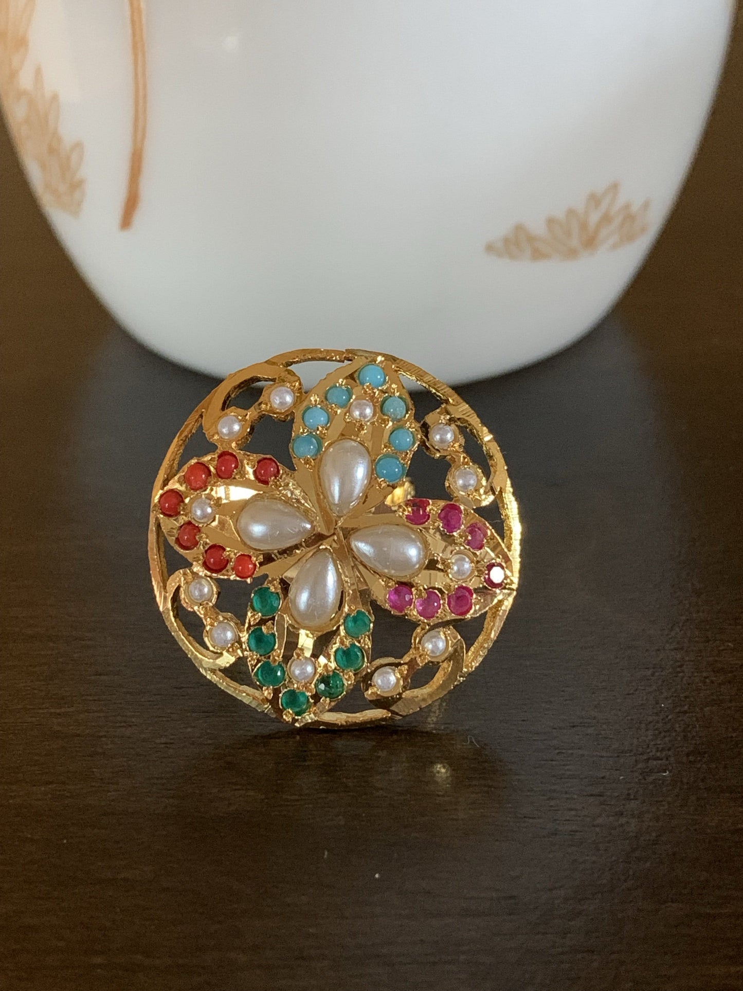 DJR41 Jadau ring ( READY TO SHIP)