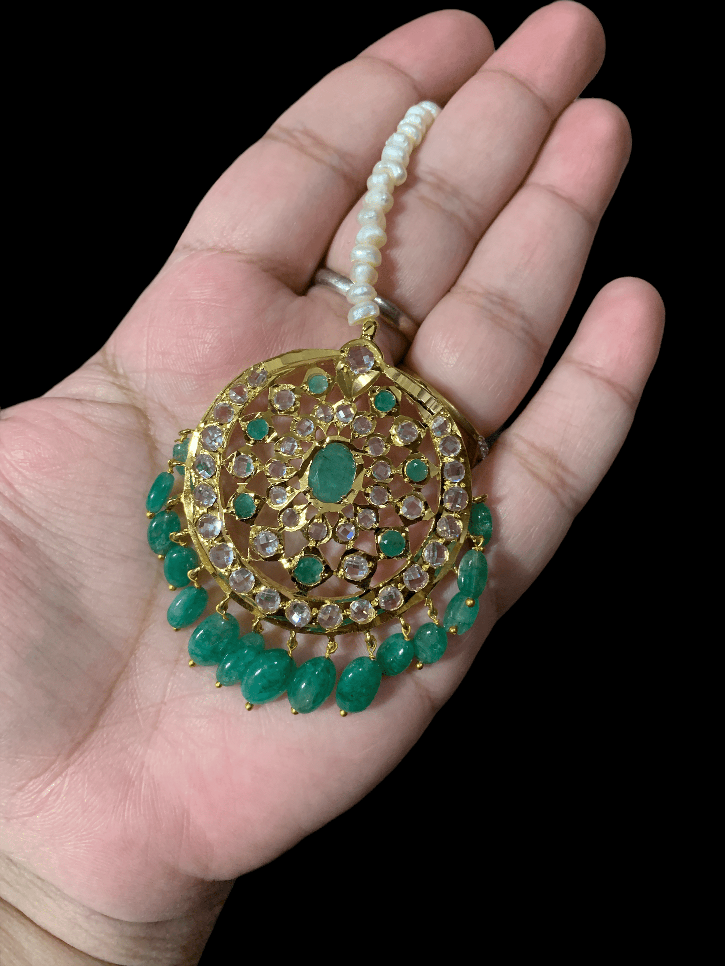 DJTK10 Zeba tika in emeralds ( READY TO SHIP )