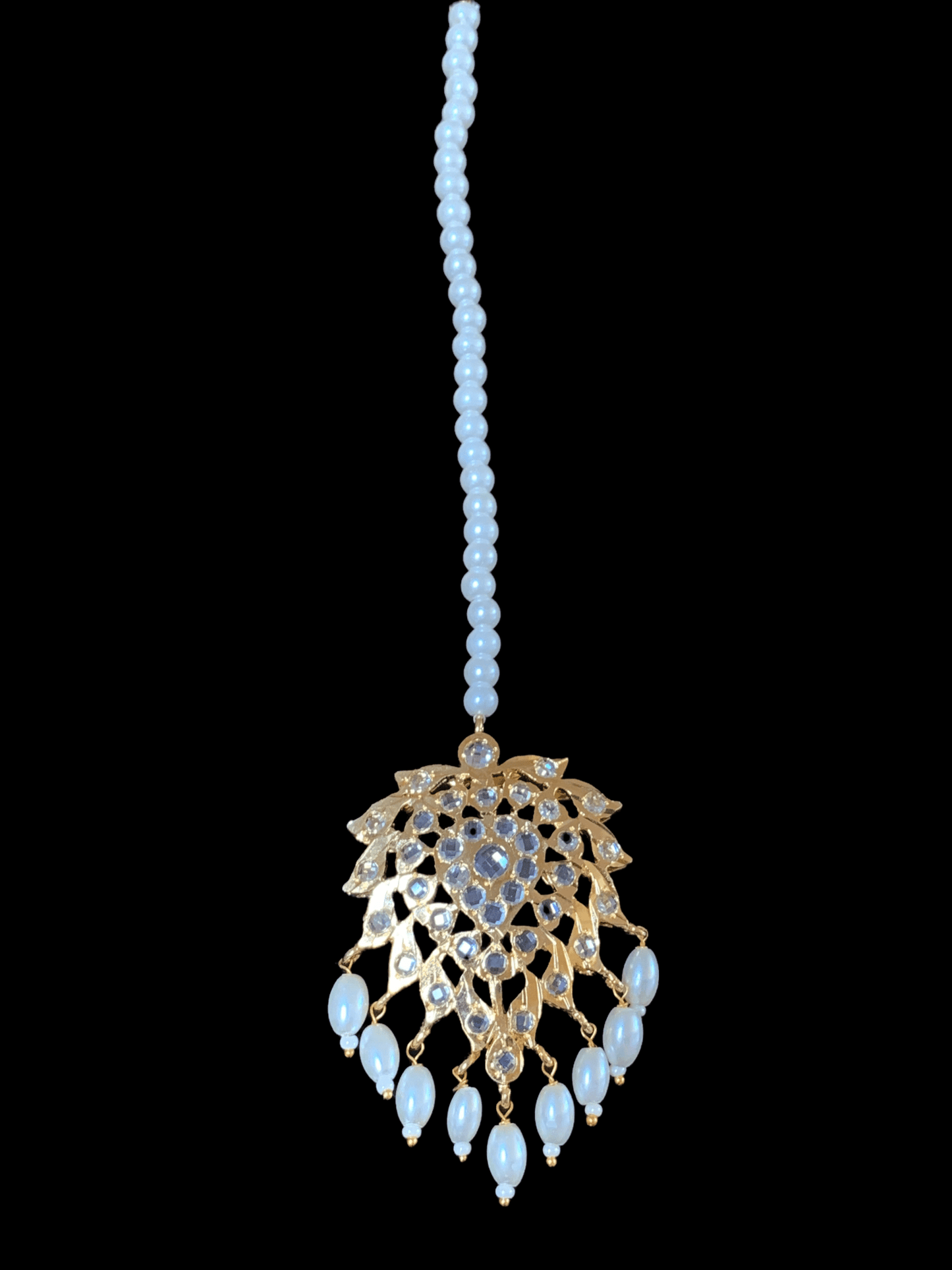 DJTK3 Zohra tika in pearls ( READY TO SHIP)