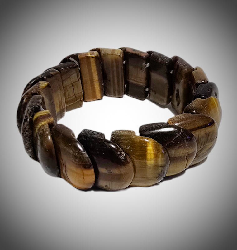 Men's Tiger Eye Stretch Bracelet