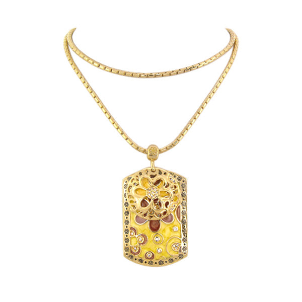 Art Deco Pendant Necklace