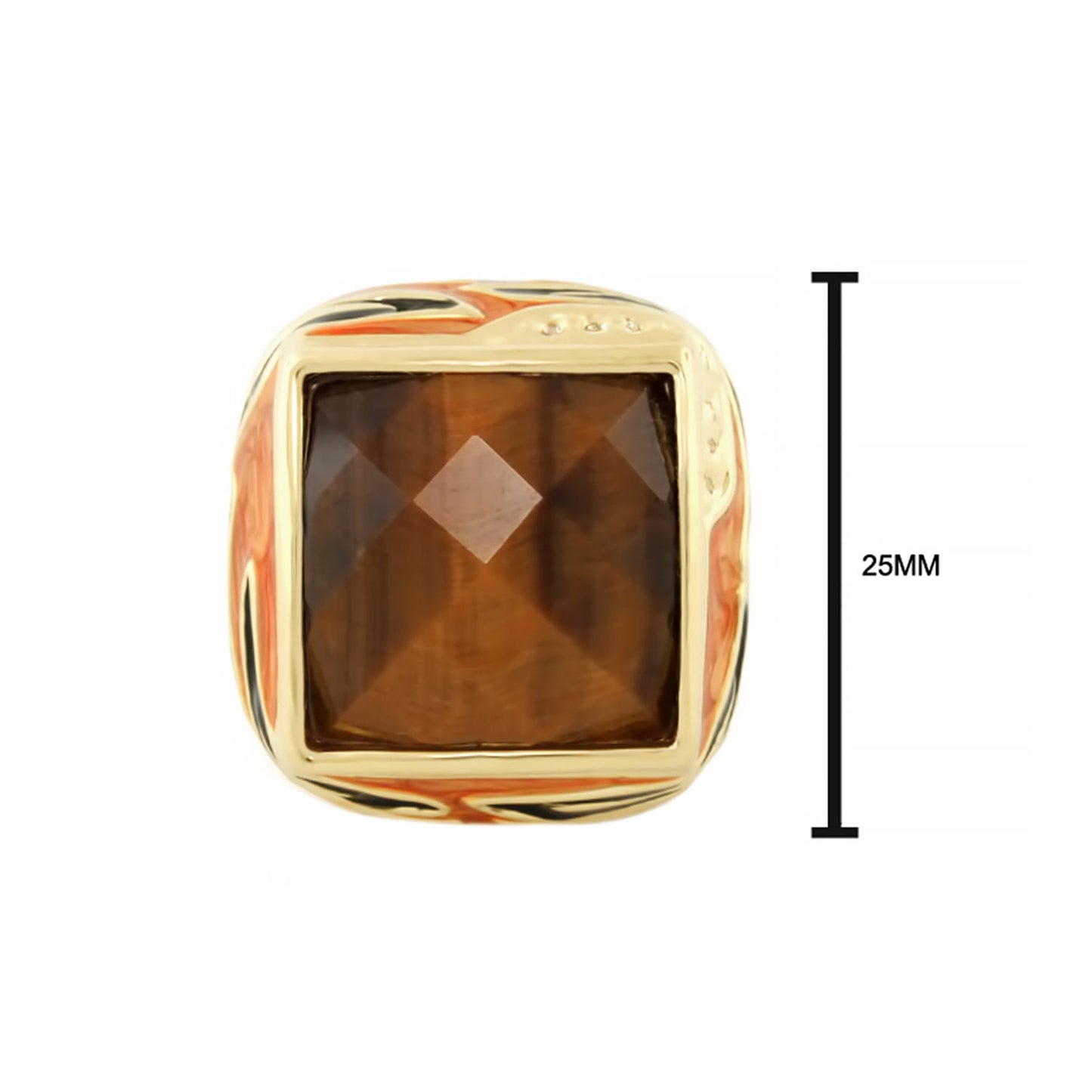Animal Paradise Tiger Stripe Cocktail Ring