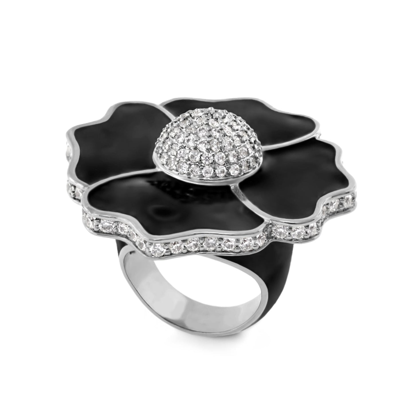 Poppy Love Cocktail Ring