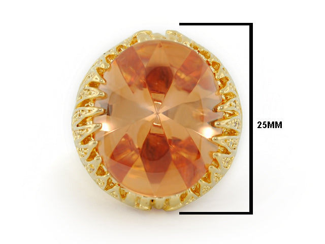 Flames of Glory Cocktail Ring