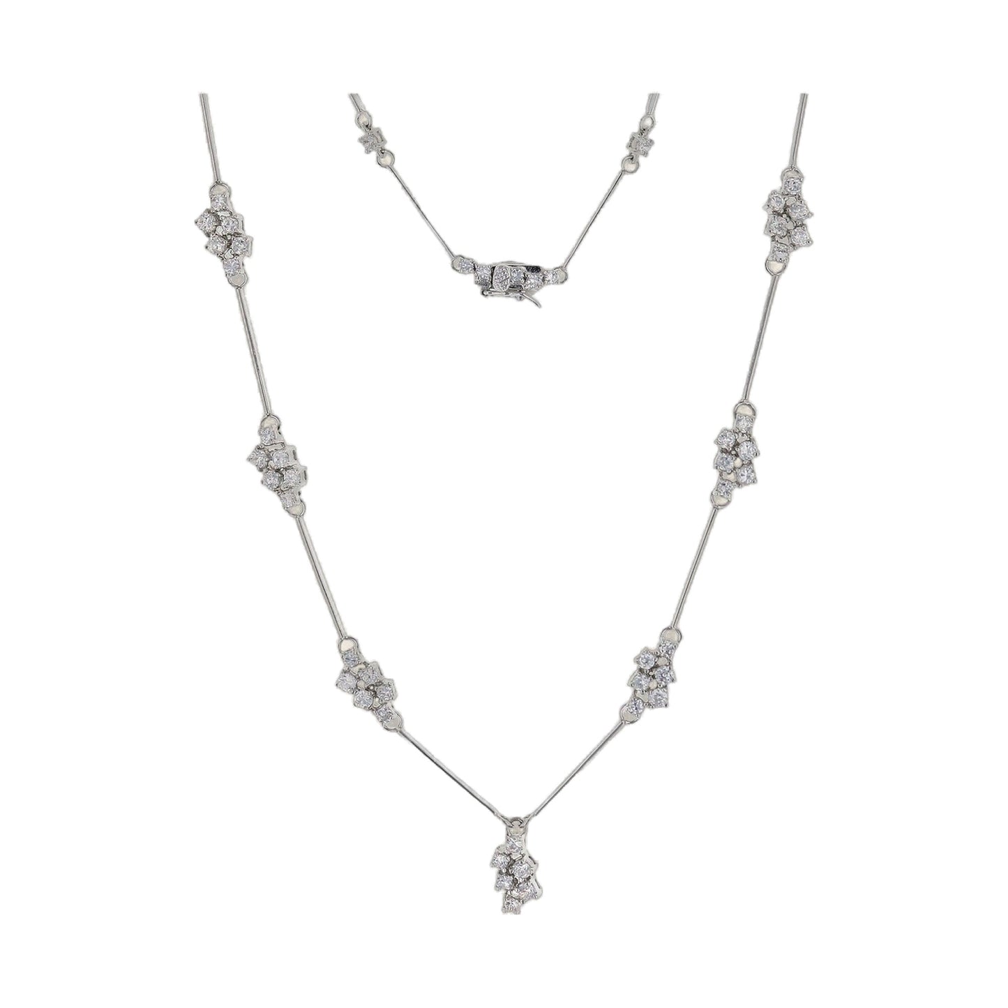 Rhodium Necklace