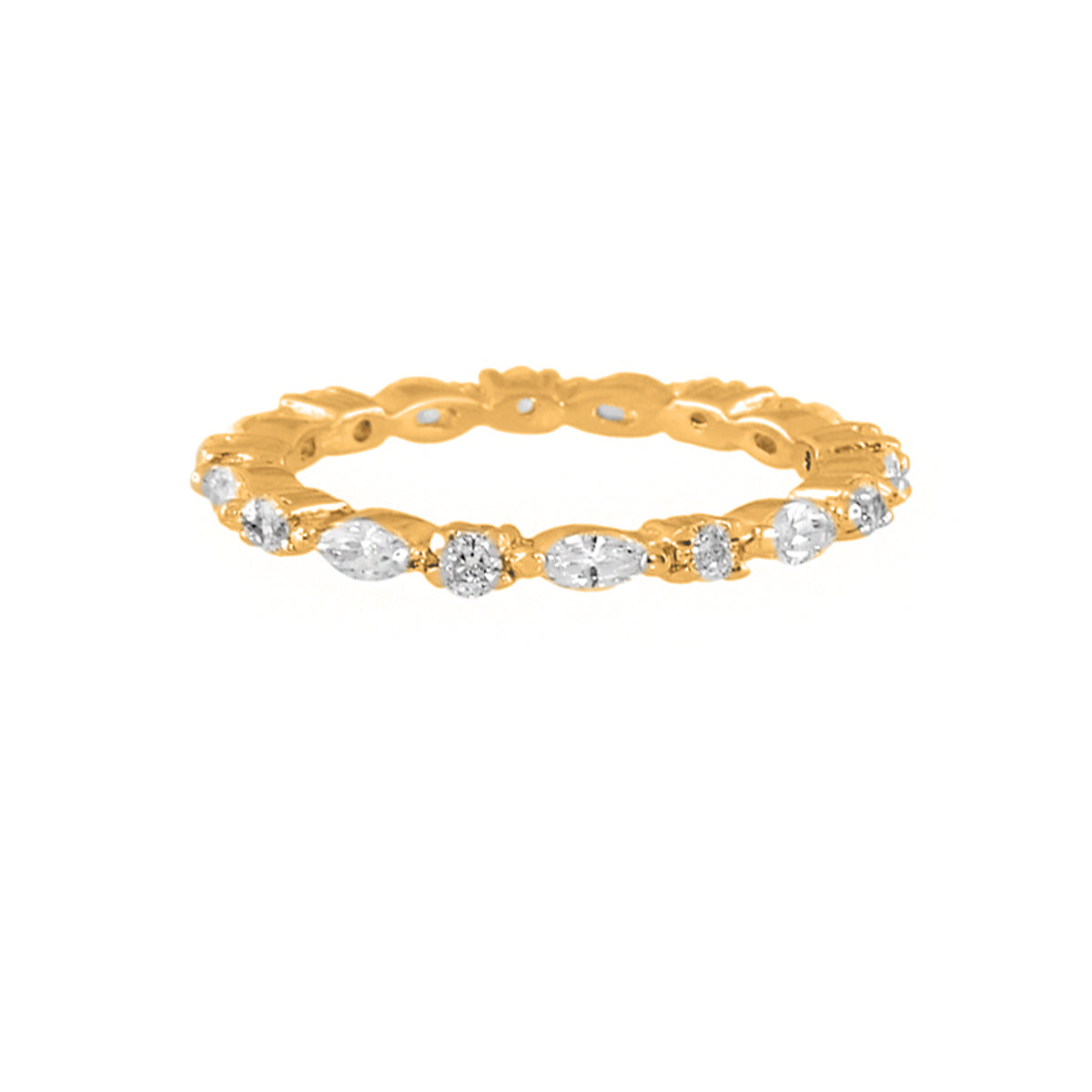925 Skinny Eternity Band