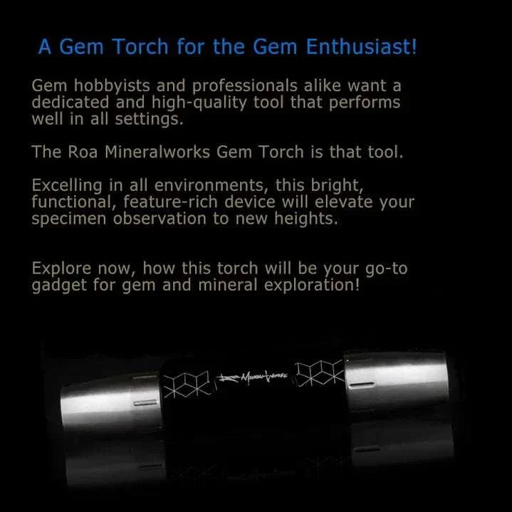 Roa Mineral Works Gem Torch