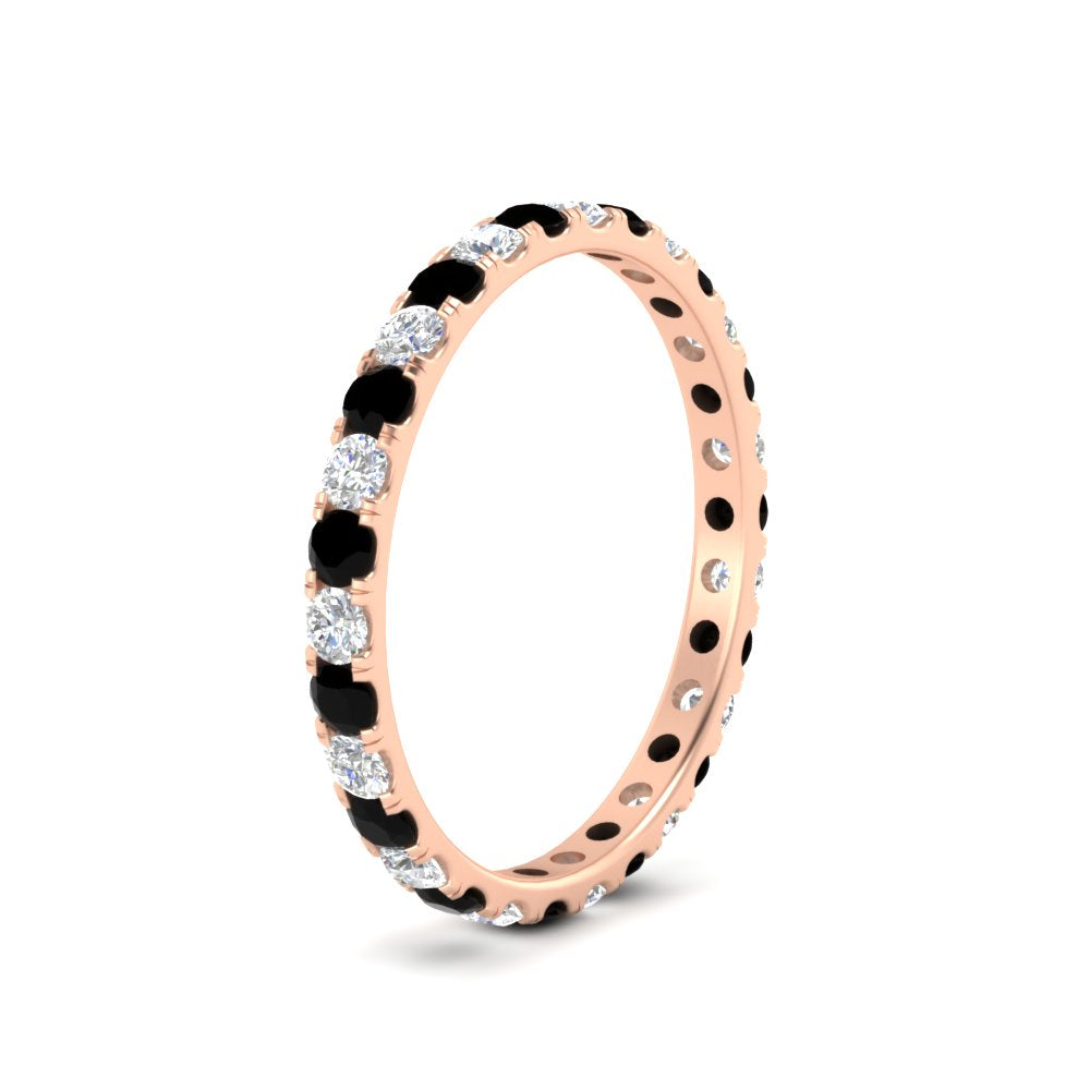 0.75 Ct. Round Cut Diamond Eternity Prong Wedding Band