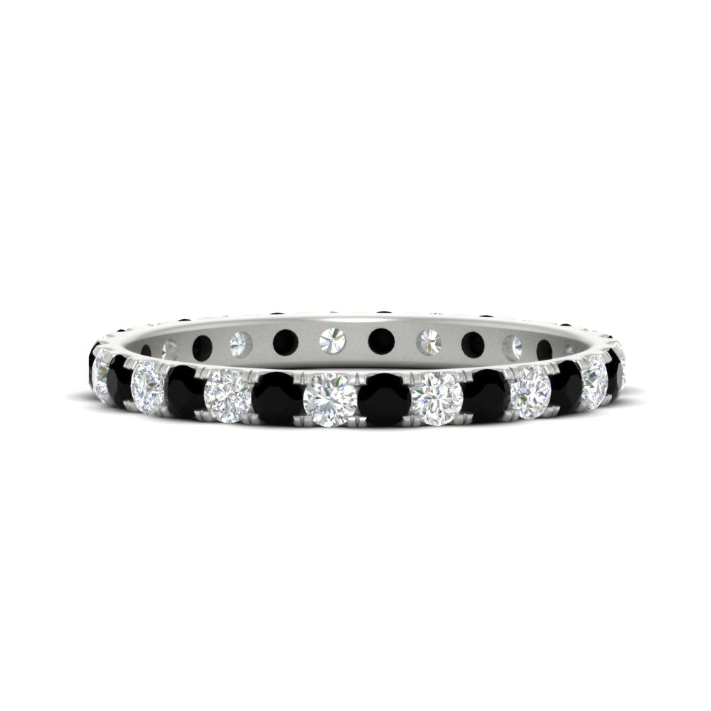 0.75 Ct. Round Cut Diamond Eternity Prong Wedding Band