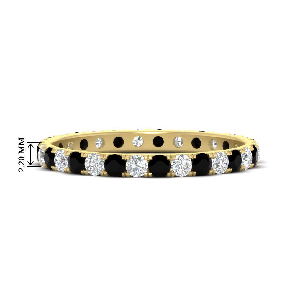 0.75 Ct. Round Cut Diamond Eternity Prong Wedding Band