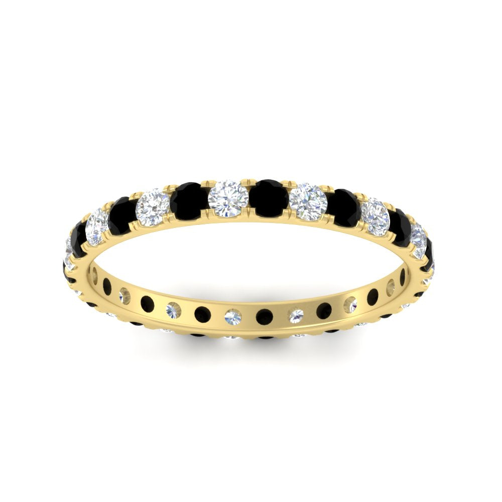 0.75 Ct. Round Cut Diamond Eternity Prong Wedding Band