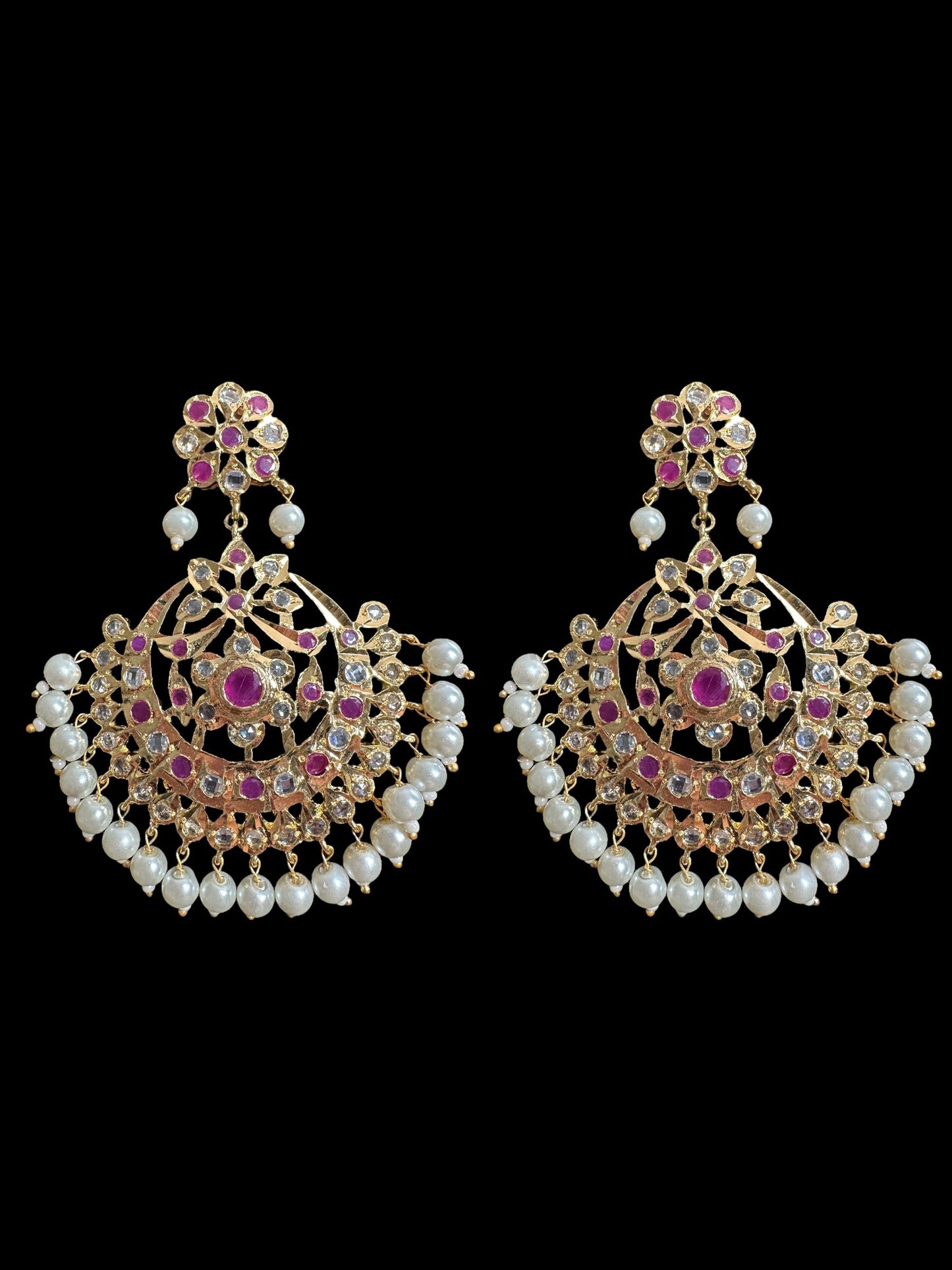 PS339 Nihar pendant set ( rubies ) (READY TO SHIP)