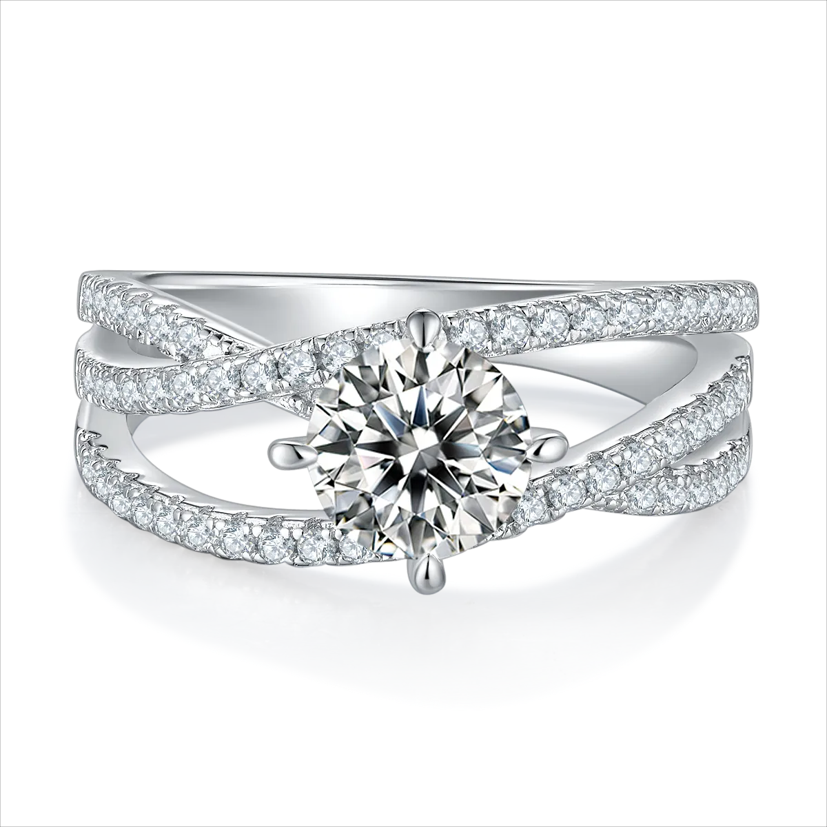 1 Carat Sparkala™ 925 Sterling Silver Ring