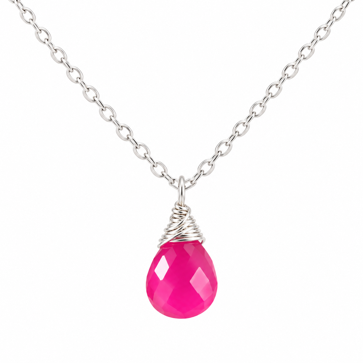 July Birthstone Necklace