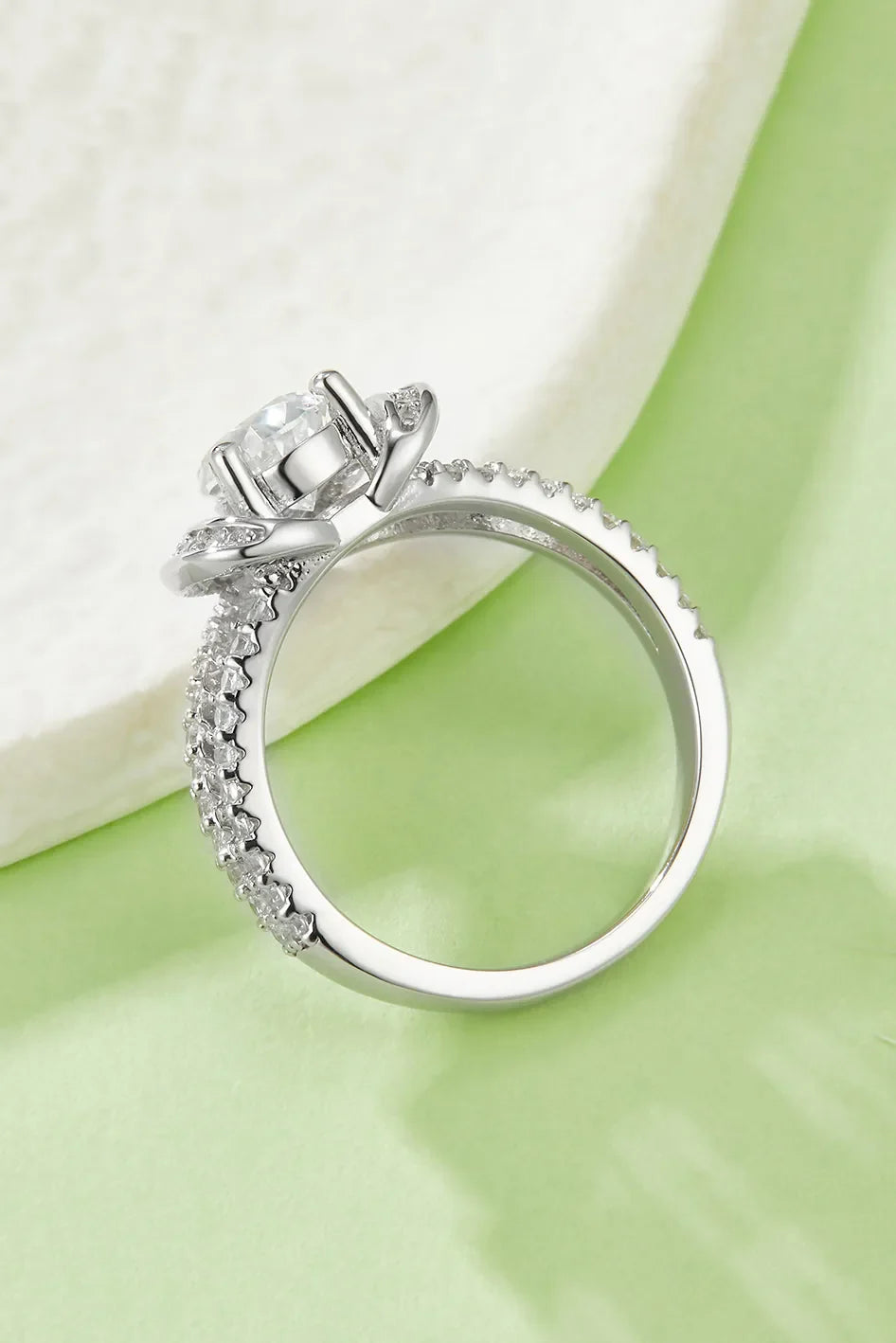 1 Carat Sparkala™ 925 Sterling Silver Heart Ring
