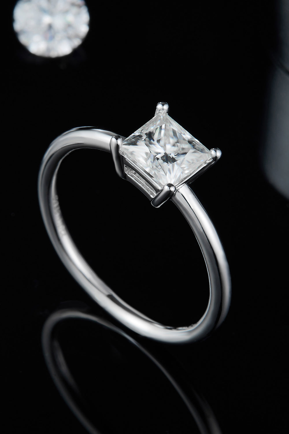 1 Carat Sparkala™ Platinum Over Pure Sterling Silver Solitaire Ring