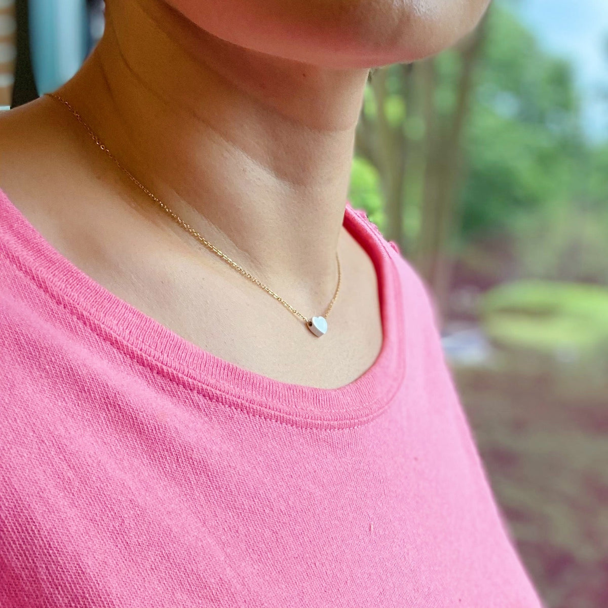 So Very Loved Heart Necklace – Waterproof Gold Chain