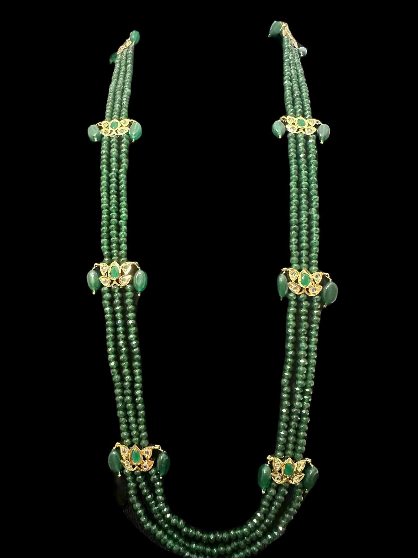 LN49 Raina green beads   necklace ( READY TO SHIP )