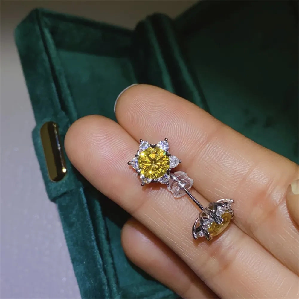 2 Carat Sparkala™ 925 Sterling Silver Stud Earrings