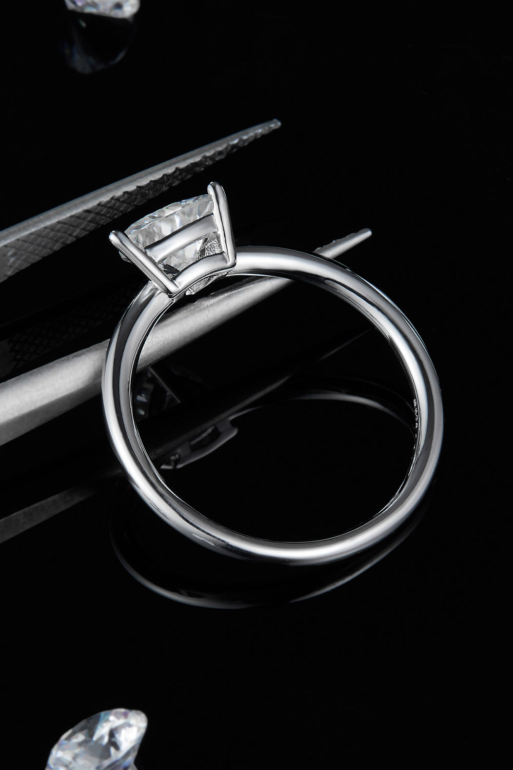 1 Carat Sparkala™ Platinum Over Pure Sterling Silver Solitaire Ring