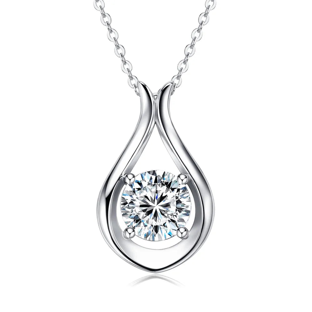 2 Carat Sparkala™ 925 Sterling Silver Pendant Necklace