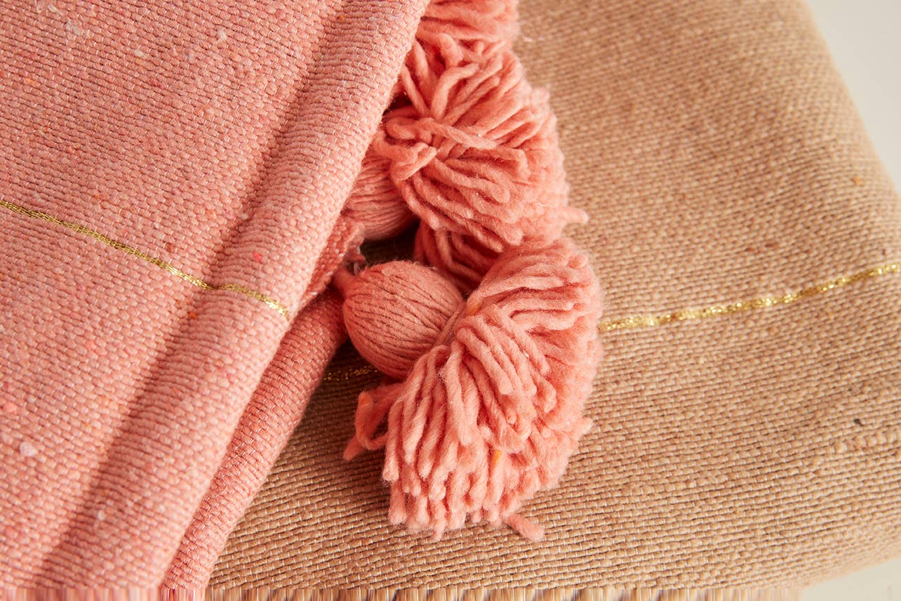 Moroccan Tassel Blankets