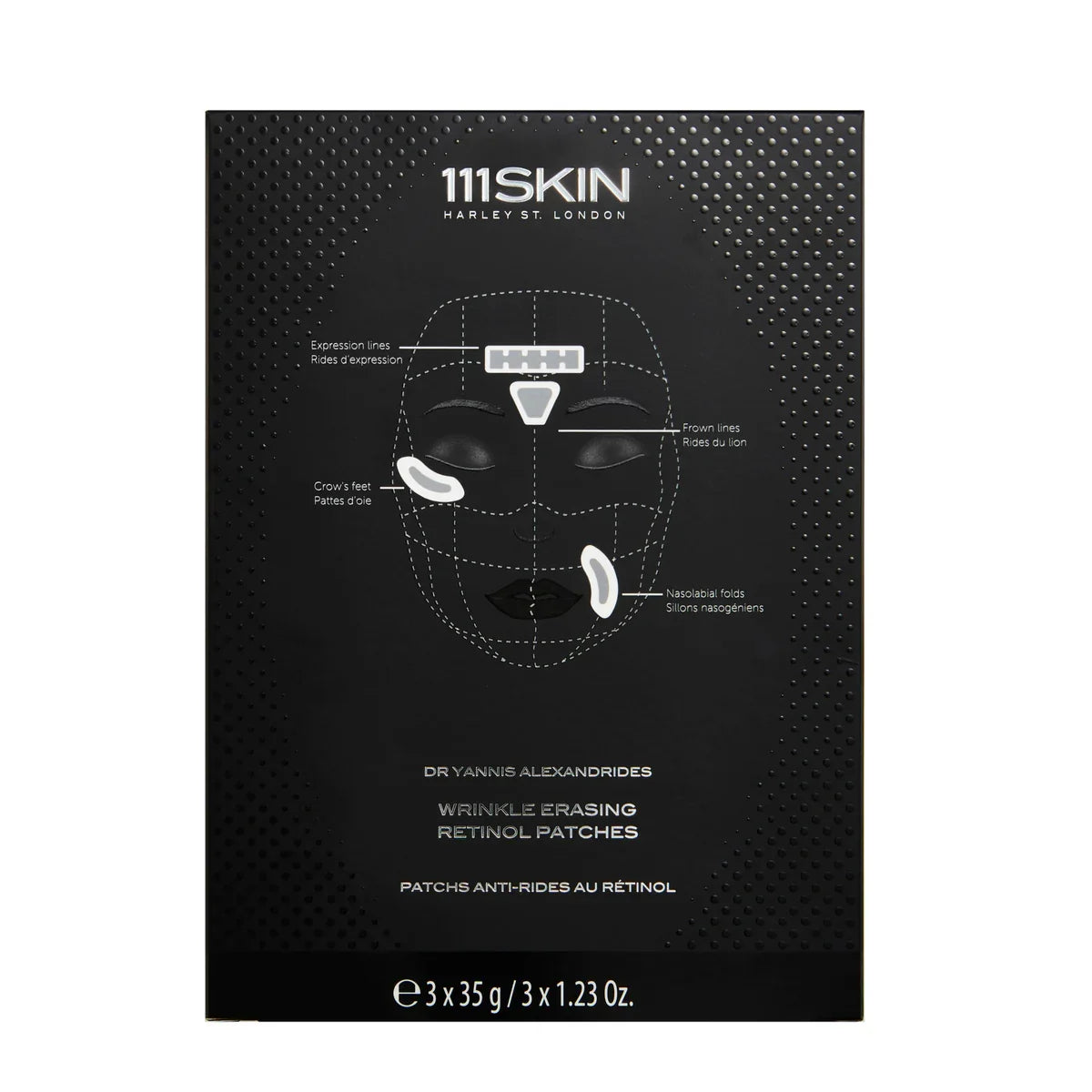 111SKIN Wrinkle Erasing Retinol Patches Box
