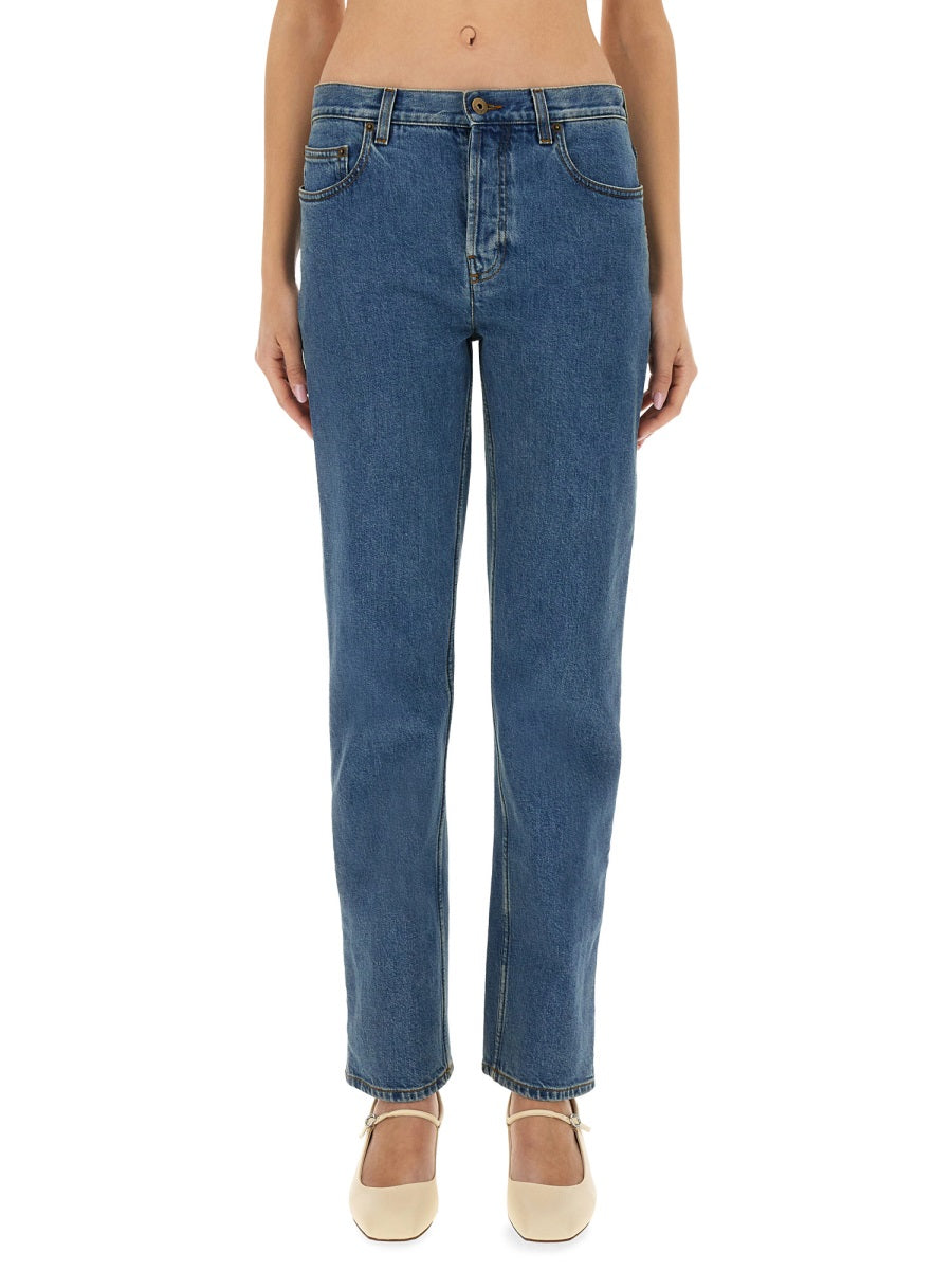 Burberry Women Straight Fit Jeans