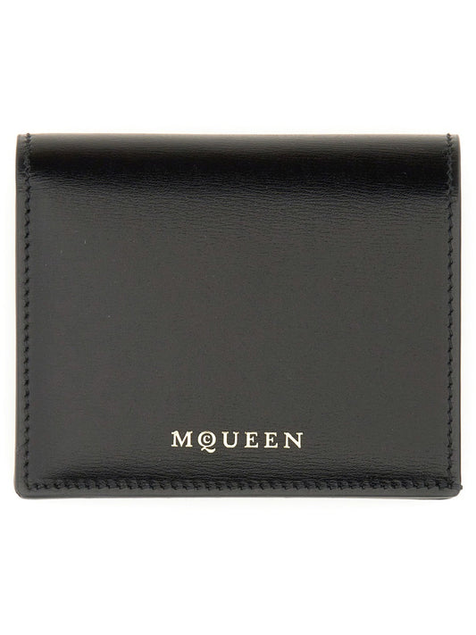 Alexander Mcqueen Women Wallet With Logo
