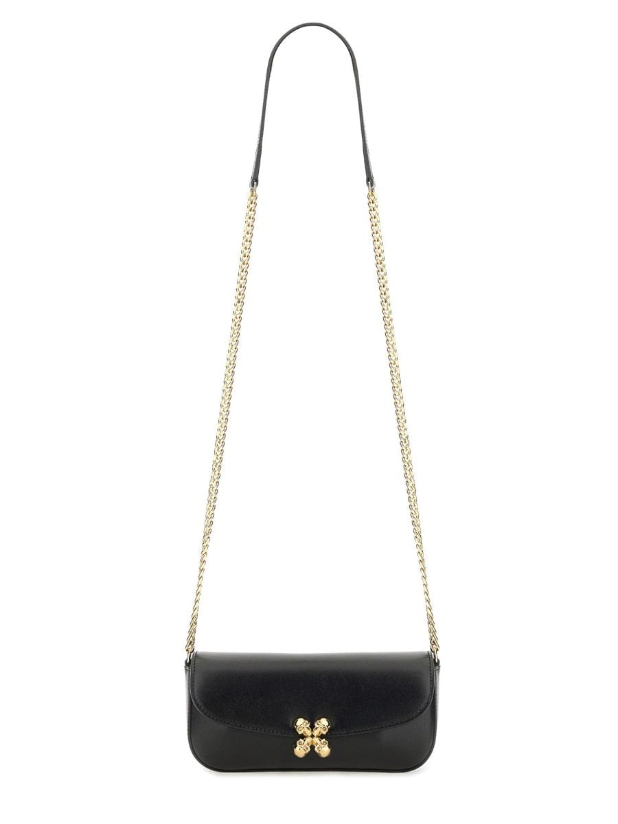 Alexander Mcqueen Women "Skull Flower" Bag Small