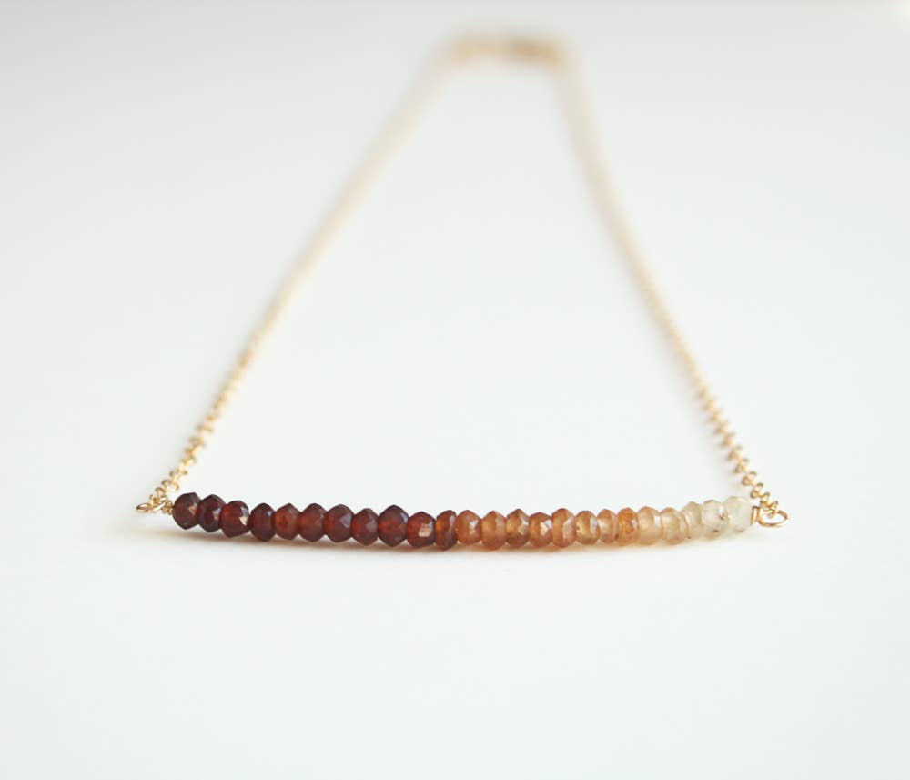 Brown Ombre Necklace
