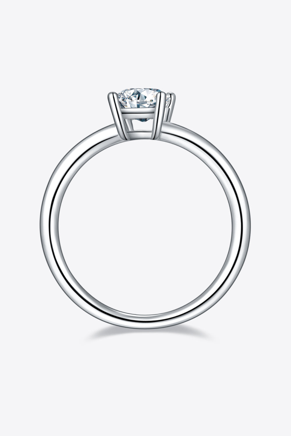 1 Carat Sparkala™ Platinum Over Pure Sterling Silver Solitaire Ring